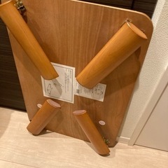 折りたたみローテーブル美品の画像