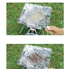 LOGOS ロゴス  炭火もも焼き器　ポップコーン　珈琲豆焙煎　キャンプの画像