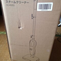 新品）スチームクリーナー