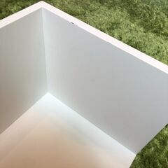 壁美人シェルティシリーズ ウォールシェルフ ホワイトの画像