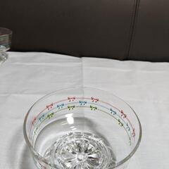 値下げ　レトロなデザート皿の画像