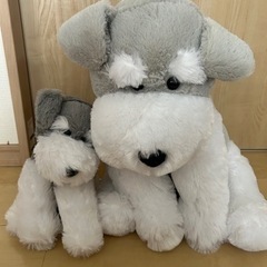 新品★シュウナウザー 特大ぬいぐるみ　おもちゃ ぬいぐるみ