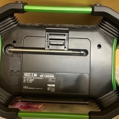 日立工機 UR18DSML コードレスラジオ付テレビ　ハイコーキ　　の画像