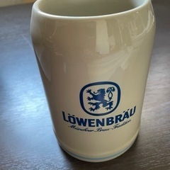 ビアジョッキ  LOWEN BRAU製。新品1360円