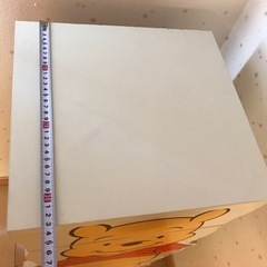 プーさん チェスト タンス 引き出し 6段の画像