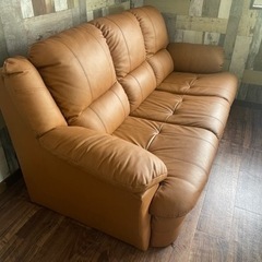 急募】オフィス使用 3人掛けソファ