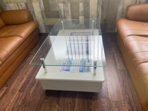 【急募】家具 収納家具 ガラステーブル