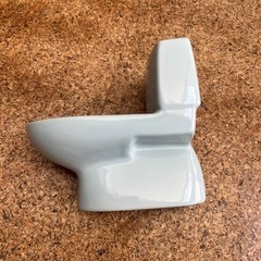 INAX ミニチュア トイレ　ブルー系の画像