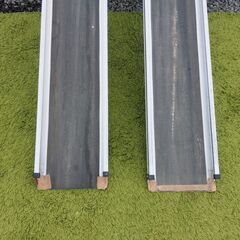 ワイドスライドスロープ 2ⅿ 2本セット 介護 車いす用　/UJ-0916 1Fの画像