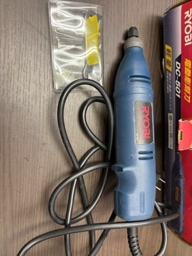 家電 工具☆DIY☆電動彫刻刀☆RYOBI☆DC-501☆動作品♪
