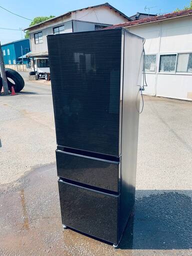 ♦️三菱ノンフロン冷凍冷蔵庫 【2019年式】 MR-CD40BKE-BR