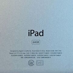 Apple アップル iPad2 64GB A136 EMC2416 タブレッドの画像