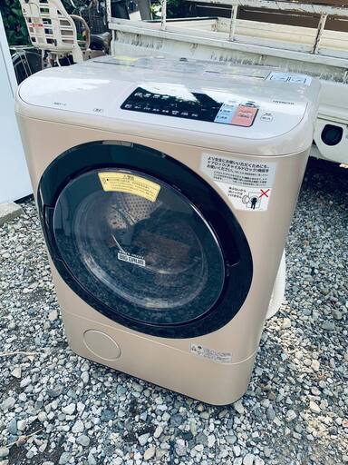 ♦️日立ドラム式電気洗濯乾燥機 【2017年式】 BD-NX120AL