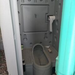 仮設　洋式水洗トイレの画像