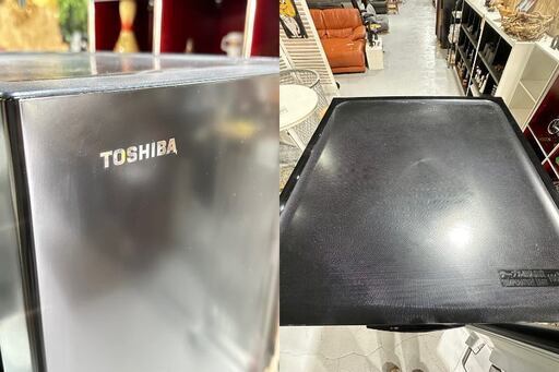 ①★TOSHIBA 冷蔵庫★ 東芝 GR-U15BS 2023年！ 153L ブラック 黒 単身 一人暮らし 学生 シンプル 美品