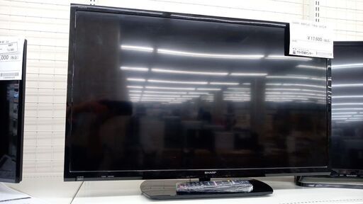 店長値引き★ジモティ割あり★ SHARP 液晶テレビ  17年製 動作確認／クリーニング済み TJ5947