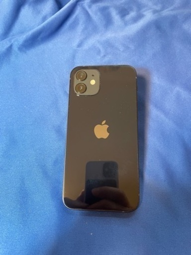 受け渡し済 iPhone 12 バッテリー良好90%ブラック 64GB SIMフリー