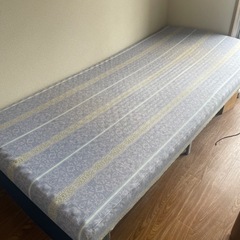 ベットとマットレスセット　家具 カーペット/マット/ラグ