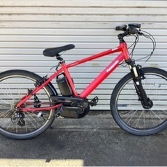 380  パナソニック最新機種電動アシスト自転車ハリヤー26イン...
