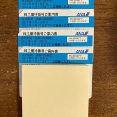 ANA株主優待券2024.5.31まで4枚