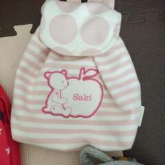 子供　犬柄　リュック　子どもチャレンジベビー　ポーチの画像