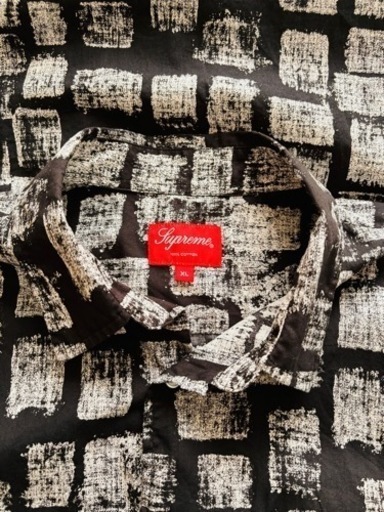 supreme バックロゴ 半袖シャツ