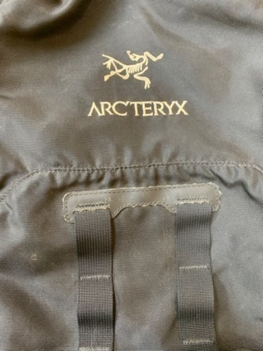 (6285) ARC'TERYX アークテリクス アウトドア用品 リュック ブラック 中古品