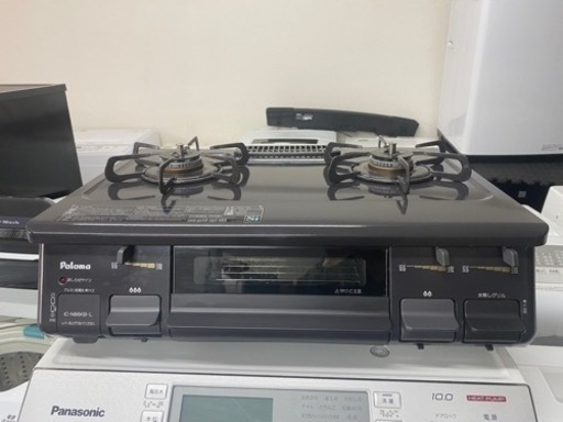 配送可能　保証付き パロマ IC-N86KB-L ガステーブルコンロ LPガス用 左強火タイプ