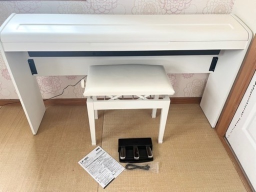 決まりました⭐︎KORG コルグ 電子ピアノ LP180WH 椅子付き