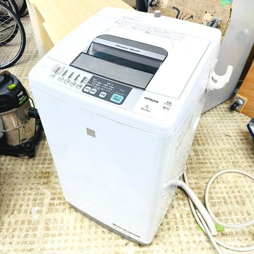 8/15日立/HITACHI 洗濯機 NW-Z79E3 2017年製 7キロ