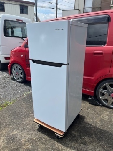 近隣送料無料!! 直冷2ドア 激安冷蔵庫!! Hisense 2020年 120L HR-B12C 家電 キッチン家電 冷蔵庫