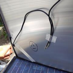 ⑫太陽光パネル100w