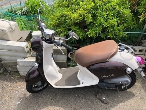 【要整備】原付 ビーノ SA37J エンジンかかります