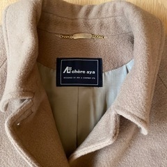 【ベージュ色】レディースコート‼️】Mサイズの画像