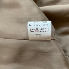 【ベージュ色】レディースコート‼️】Mサイズの画像