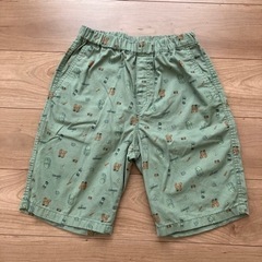 【値下げ】
デニムパンツ　ハーフパンツ　子供用品 キッズ用品 150センチ　 子供服の画像