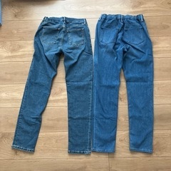 【値下げ】
デニムパンツ　ハーフパンツ　子供用品 キッズ用品 150センチ　 子供服の画像