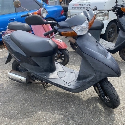 バイク スズキ　7046 レッツ2 原付メットインスクーターバイク　実動　福岡市