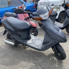 バイク スズキ　7046 レッツ2 原付メットインスクーターバイ...
