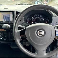 日産 ルークス ハイウェイスター ターボ★支払総額13.8万円★車検付き 即日納車可能 両側パワスラ ワンセグテレビ スマートキー プッシュスタート ターボで加速抜群！お早めに！の画像