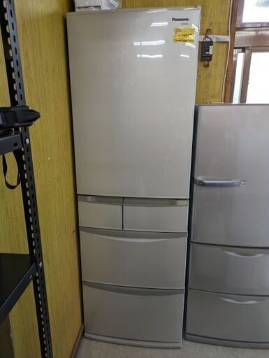 【鹿児島市リサイクルショップスターズ吉野店】5ドア冷蔵庫 2013年製 3ヶ月保証付き 全容積426L  冷凍室123L 冷蔵室303Ⅼ パナソニック社製