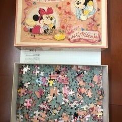 ジグソーパズル　ディズニー　ミニー　ミッキーマウス　おもちゃ パズルの画像