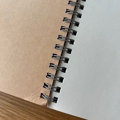 無印良品　ノート　ルーズリーフ　ファイルの画像