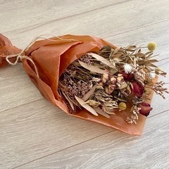 【週末値下げ】大きめサイズ　ドライフラワースワッグの画像