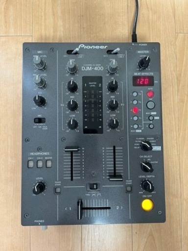 【セット】レコードプレーヤー SL-1200MK3/ミキサー DJM-400　