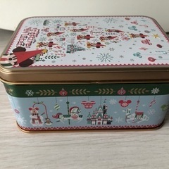 美品　ディズニー　お菓子空き缶の画像