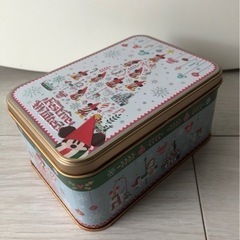 美品　ディズニー　お菓子空き缶の画像