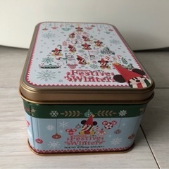 美品　ディズニー　お菓子空き缶の画像