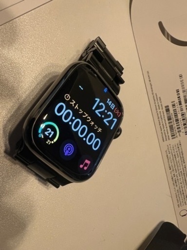 【早い者勝ち】Applewatch9 グラファイトブラック45mm 箱あり