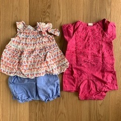 子供服 女の子 70サイズ 子供用品 キッズ用品 プティマイン
